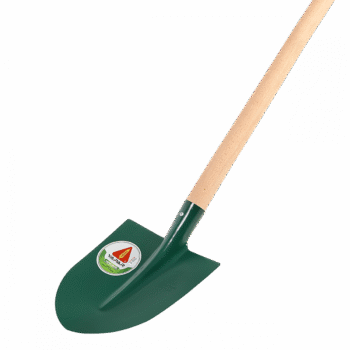 eğik saplı inşaat küreği