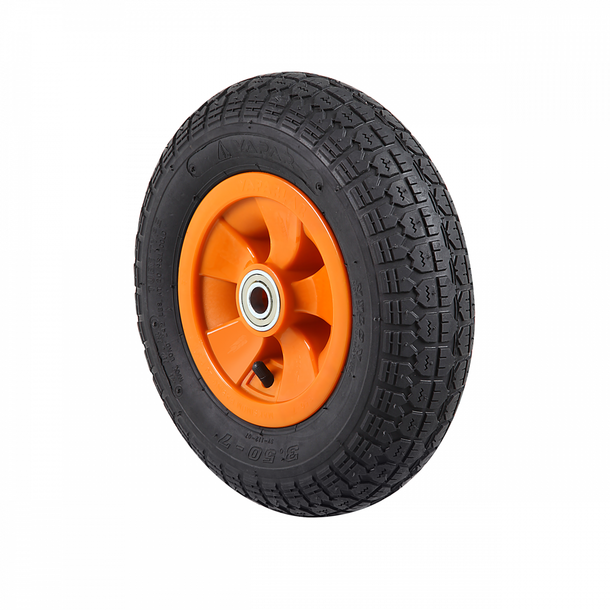 62326-1 Şişme Tekerlek (3.50x7) Plastik Jantlı - Görsel 1