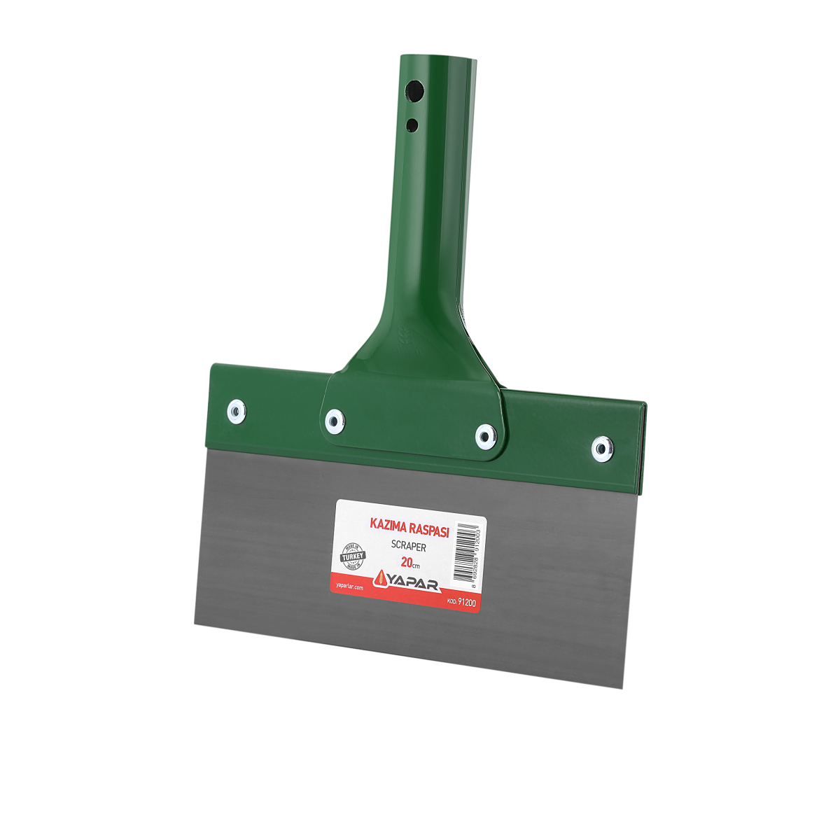91200-8 Yapar 20 cm çelik kazıma raspası yüzey temizleme aracı