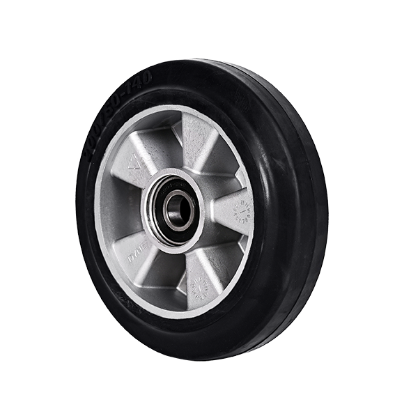 66130-1 TRANSPALET YÖN TEKERİ KAUÇUK 200x50 - Görsel 1